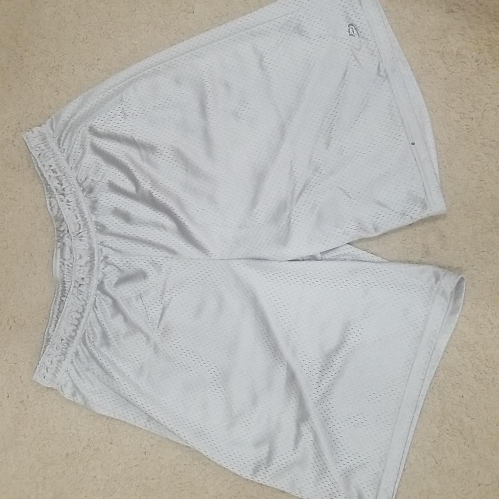 Silver Athletic Shorts